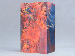 Stabilized Maple Burl Wood Mod Block